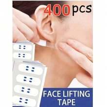400pcs/160pcs/120pcs/80pcs/40pcs Instant Lifting & Firming Face Mask - Waterproof Transparent Sculpting Mask For Double Chin & Neck, Face Slimming, Alcohol-Free, Suitable For All Skin Types, Unisex, Upgraded Version, Face Lift Sticker, Physical Face Lifting Device, Transparent Invisible Bandage, Face Mask, Invisible Sticker - Multicolor - View 1