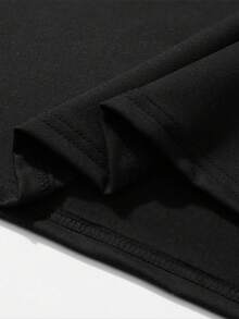 ESTE ES EL ASPECTO DE UN PADRE INCREÍBLE Camiseta de Hombre con Estampado Gráfico, Top Creativo, Cuello Redondo de Manga Corta Casual, Ropa de Hombre para Verano al Aire Libre - Negro - Ver 5