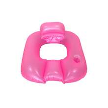 1 pieza Aro de natación estilo sofá cuadrado color perla, silla flotante de piscina de verano, balsa inflable, cama flotante inflable de piscina, esencial de playa, flotador de piscina - Flotador de natación - Ver 9