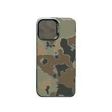 Hollow Camouflage Case For Apple 17,  16 Pro, New 15, High-End 14 Pro, Creative 13, - 彩銀殼-白色-鏤空迷彩 - 查看 6