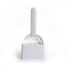 Cat Litter Scoop Plastic Cat Litter Scoop With Base Self-Cleaning Cat Litter Box Scoop Kitten Toilet Cleaning Tool Cat Supplies - Multicolor - View 7