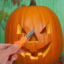 1 Set Halloween Pumpkin Carving Tool DIY Kit, 10 Stainless Steel Molds, 2 Decorative Tools, Decorative Template Gift Box, Suitable For Creative Pumpkin Lanterns, Perfect For Family Fun Activities And Halloween, Reusable And Easy To Clean - 12pcs Pumpkin Tools - View 6