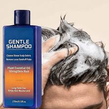 Champú limpiador de escamas del cuero cabelludo de 9.13 fl. oz., nutritivo y brillante para cabello dañado, fortalecedor del cabello, unisex - 270 ml - Ver 3