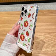 Funda para Teléfono: Una Funda Transparente Antigolpes de Cuatro Esquinas con Estampados de Patrones de Anime, Adecuada para 11, 12, 13, 14, 15, 16, 17, PRO, PROMAX, PLUS,, 16E, 17AIR, X, XR, XSMAX. - transparente - Ver 10
