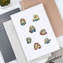 Hasbro 100pcs Box Stickers, Thief Dad Cartoon Waterproof PVC Stickers, Handheld Water Cup & Luggage Decoration, Suitable For Holiday Party And Birthday Gift - Multicolor - View 4