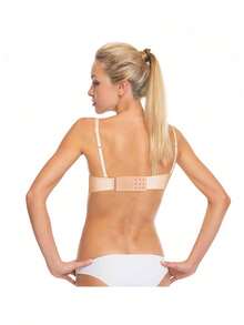 3pcs/Set Women's Bra Extender, 2-Hook/3-Hook/4-Hook Optional, Soft Elastic Back Bra Extender, Bra Extender, Women's Lingerie Bra Hook Extender, Elastic Adjustable Shoulder Strap Extender, Soft Lingerie Accessories, Multiple Colors Available, Comfortable Fit - Multicolor - View 3