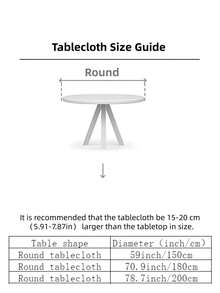 1pc White Floral Lace Round Tablecloth, Vintage Hollow Embroidery Tulle Tablecloth, Elegant Dining Table Decor For Wedding, Banquet, Home Kitchen - White - View 10