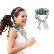 Summer Sports Cooling Ice Scarf, Tie-On Hands-Free Gel Cold Compress Neck Band, Outdoor Running Fitness Heat Relief Ice Pack, Multi-Scenario Portable Cooling Neck Accessory - Multicolor - View 2