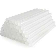 10/20/30/50 Peças Bastões de Cola Quente Transparente Forte 7mm x 150mm para Pistola de Cola Elétrica, Artesanato DIY, Kits de Reparo Manual - 7*150mm - Visão 10