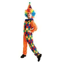 Disfraz de payaso infantil para Halloween, traje para actuaciones en el Día del Niño, ropa de payaso de circo para mascarada. - Payaso rojo y amarillo para niños - Ver 10