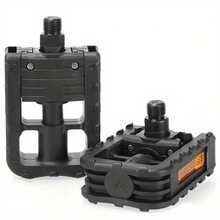 2pcs/1 Pair Universal Mountain Bike Road Bike Folding Pedals With Reflective Riding Accessories - Apricot - View 1