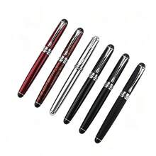 Jinhao 750 Metal Fountain Pen Classic Silver Trim Business Writing Ink Pen Multi Color Luxury Signature Pen - 750 - View 1