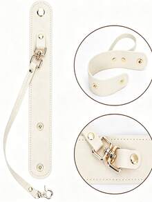 Multifunctional Keychain Accessory For Women's Handbag, Leather Strap With Adjustable Length, Perfect For Outdoor Travel And Bicycle Storage - Multicolor - View 10