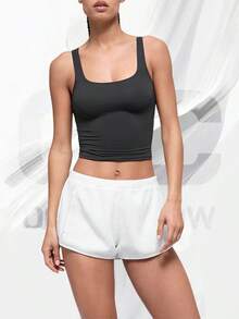 ALO Softsculpt Precision Tank - Black - View 1