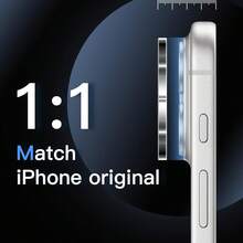CASECOPS Protector de pantalla de vidrio templado de alta definición para cámara, compatible con iPhone 17 Pro Max/17 Pro, dureza 9H, resistente a arañazos, fácil instalación, antirreflejante, 3D estéreo, protección de cobertura completa de la cámara, alta transparencia, compatible con fundas de teléfono - transparente - Ver 6