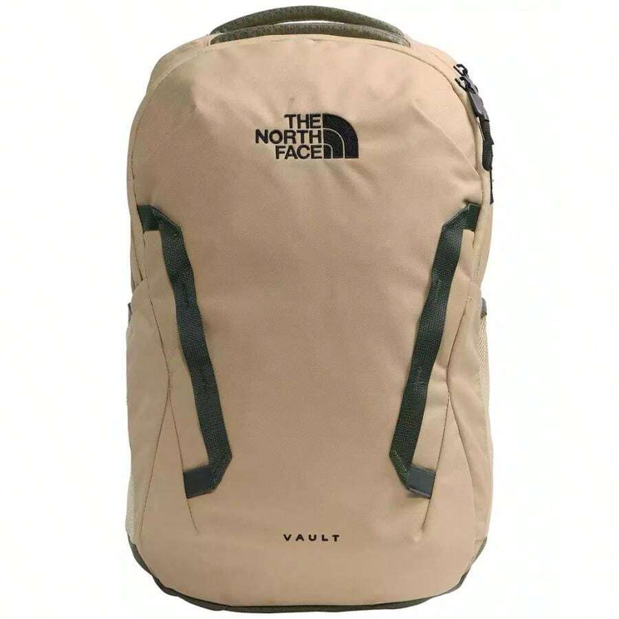 The North Face Men's Vault Backpack |  | Men Fashion Backpacks - Khaki Stone/New Taupe Green/Bottle Green - View 1