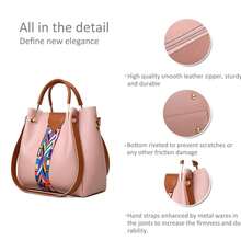 Women,Handbags,Shoulder - Red - View 11
