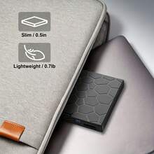 محرك أقراص CD/DVD خارجي 8 في 1 USB 3.0، محرك أقراص DVD/CD محمول فائق النحافة مع موزع USB وقارئ بطاقة SD، محرك أقراص بصري قابل لإعادة الكتابة للكمبيوتر المحمول والكمبيوتر المكتبي، متوافق مع Windows 11/10/8/7 Linux - مشاهدة 6