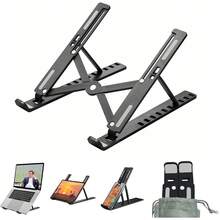 LAPTOP STAND,Tablet Holder,Laptop Stand Foldable,LAPTOP STAND DESK - 1 unidad - Ver 5