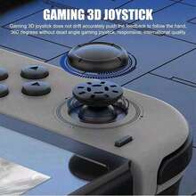 Switch Joycon 左右無線配對遊戲手柄，RGB燈光、喚醒震動、炫彩燈光、體感感應、藍牙手柄、3D搖桿控制不飄移 - 查看 8