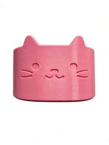 Madebyblanc Cat Toothbrush Holder, 3-Compartment No-Drill Bathroom Storage Rack, Suitable For Toothbrushes, Toothpaste And Cleaning Supplies, Sturdy Fresh Style Desktop Accessory, Suitable For Bathroom And Kitchen - Multicolor - View 5