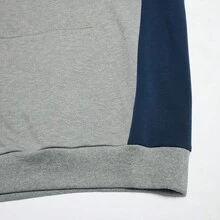 Puma Spring/Autumn Men's Hooded Sports Sweatshirt, Casual Fashion Large Logo Outdoor Knit Pullover 62814253 - Grey - View 4