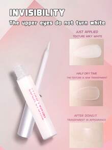 5ml Eyelash Glue, Clear And Firm After Drying, Suitable For Daily Use False Eyelashes, Convenient Travel Set - White - View 6