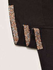 1 pieza/2 piezas Pañuelo triangular de mujer de unicolor con strass, pañuelo interior islámico de unicolor casual antideslizante, simple y versátil, suave, cómodo y amigable con la piel, adecuado para uso diario, adecuado para todas las estaciones - 2 piezas - Multicolor - Ver 7