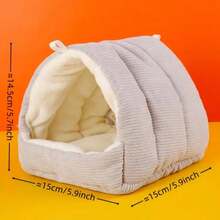 冬季保暖鸟笼鹦鹉棉巢鹦鹉吊床帐篷床悬挂洞穴宠物用品 - 彩色 - 查看 9