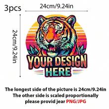 Custom Iron On Transfers, DTF Transfer Film, Personalized Heat Transfer Sticker For T Shirts Bags Hats Pillows Clothes, DIY Photo Logo Text, Wedding Gifts, Birthday, Mother's Day, Father's Day, Graduation, Gift For Him, Ready To Press, Unique Gift - Multicolor - View 10