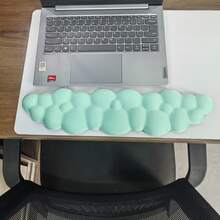 Cloud Wrist Rests & Ergonomic Mouse Pads, Cloud Keyboard Wrist Rests With Non-Slip Base, Foam Wrist Cushions For Keyboard & Mouse, Ideal For Typing, Gaming & Office Use - View 11