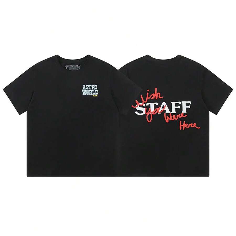 American Style Long-Sleeved T-Shirt From The Fashion Brand, Short-Sleeved, Urban Hip-Hop Style, Vintage Summer, Rap. - 灰色 - 查看 1