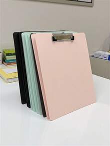 3pcs/1pc Multicolor Clipboards, Hanging Folders, Portable Hardboard Clips, Suitable For Office, Property Hallway, School, Home Hanging Memo, Back To School Supplies,Back To School Season - Multicolor - View 7