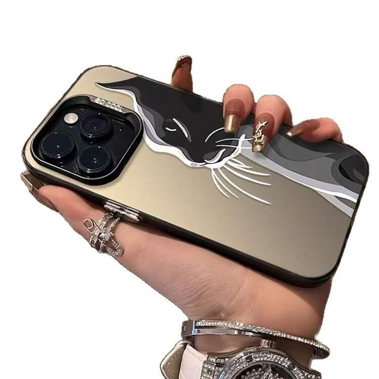 Cool Hakimi Is Suitable For Apple 15 Pro Max Phone Case,  16 Cute, 14 Pro High-End, 17 Pro New - Silver Casing - Black - Cool Hakimi - View 6