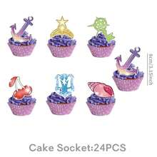 This 46-Piece Party Decoration Set Is Themed Around Colorful Singers, Including 15 Bunting Flags, 6 Banners, 24 Small Picks, And 1 Large Pick. It's Perfect For Home Birthday Parties, Photo Backdrops, And Can Also Be Used As A Gift Or Decoration. - B - View 8