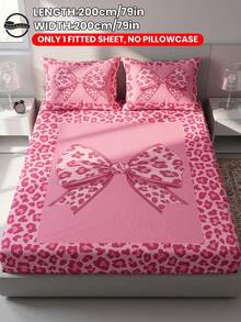 2/3pcs Printed Bedding Set (1 Fitted Sheet + 1/2 Pillowcases, Pillow Inserts Not Included), Skin-Friendly Comfortable Mattress Protector, Soft And Breathable, Multiple Sizes Suitable For Twin/Full/Queen/King Beds, Machine Washable, Back To School - Multicolor - View 16
