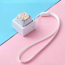 Cute Cartoon Keycap Fidget Keychain ASMR Click Button Stress Relief Toy Mini Mechanical Keyboard Pendant Bag Charm Anxiety Relief Sensory Gadget Backpack Accessory Gift For Girls Teens - Multicolor - View 15