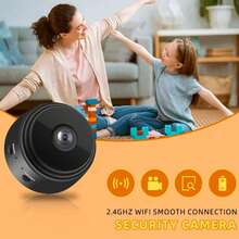 Miniature Mini Camera, Home Security Camera, Portable Hidden Camera, HD 1080p Smart Mini Camera, HD Night Vision Wireless WiFi Camera, Only Supports 2.4G Network, Remote Monitoring, SD Card Expandable Memory, Indoor HD Network Monitor, USB Powered Home Camera, Suitable For Home, Office And Other Scenarios, Meets Various Needs, 24-Hour Peace Of Mind Online - Black - View 12