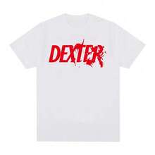 Camisetas con Estampado del de de TV, Ropa Casual para Hombre y Mujer, Camiseta de Manga Corta de Talla, Camiseta de Algodón de Alta Calidad,playeras de mujer, - Blanco - Ver 1