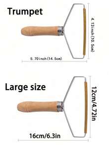 1 Pack Portable Manual Hair Remover, Handheld Easy Fabric Shaver Tool For Removing Lint From Clothes, Sofas, Carpets, Blankets And Pet Hair. Waterproof Rust-Proof Copper Blade Scraper, Random Color. - Multicolor - View 7