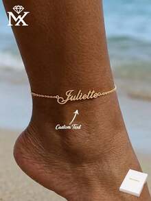 Tobillera de estilo bohemio: sencilla, versátil y un delicado accesorio de cadena para mujeres. - Multicolor 3 - Ver 6