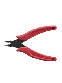 KLEIN TOOLS D275-5 Pinzas de Corte Diagonal Livianas con Corte al Ras Perfil Ultrafino para Espacios Reducidos Resorte de Retorno Automático Pinzas Electricista 127 cm - RojoNegro - Ver 11