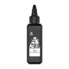 DQFART 100ml/3.38oz 大容量黑色紋身墨水，深黑色紋身顏料，易於塗抹，持久，溫和配方，適合紋身藝術家和初學者 - 彩色 - 查看 10
