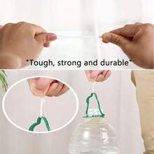 42pcs White Windproof Hanging Hooks Clothes Hanger Fixings, Colorful Anti-Slip Lock Clips For Clothes Rod, Prevent Items From Falling, Vibrant Colors, Strong Wind Resistance, Prevent Items From Being Blown Away Or Displaced - 42 Items - View 6