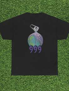 Ju Ice WRLD Legends Never Die Graphic T-Shirt, Fan Merchandise - Black 2 - View 1