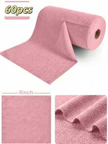 20/60pcs Solid Color Thick Soft Tearable Washable Roll Cleaning Cloths, Suitable For Lazy Kitchen Cleaning And Dishwashing, Wet Or Dry, Oil-Absorbent And Water-Absorbent, Reusable. Weekly Disposable Cloths, Solid Color Thick Soft Tearable Washable Roll Cleaning Cloths. Weekly Disposable Cloths, Reusable Microfiber Towel Rolls, Tearable Cleaning Wipes, Washable Microfiber Car Soft Cleaning Cloths, Multi-Purpose Absorbent Cleaning Wipes, Cleaning Cloths, Kitchen Cloths, Wet Towels, Cleaning Supplies, Perfect For Party And Holiday Cleanup, Great Gift - Multicolor - View 17