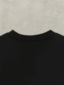 Men'S Novelty T-Shirt With 3D Digital Printing, Short-Sleeved - 黑色 - 查看 5