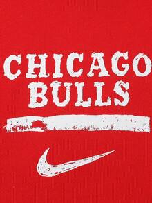 Nike Men's AS CHI MNK CLUB HDY PO PRM CTS Knit Sweatshirt IB2297-657 - Red - View 4