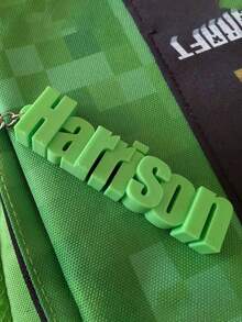 Personalized 3D Printed Name Keychain - Party Bags Or For School Bags - Multicolor - View 4
