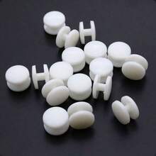 20/30/50/60/80/90Pcs Plastic I-Shaped Buckles, Adjustable Double-Head Buckles, Elastic Cord Storage Clamps, Button Strap Adjustment Buckles - Multicolor - View 6